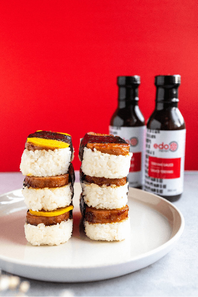 Teriyaki Spam Musubi, Recipe